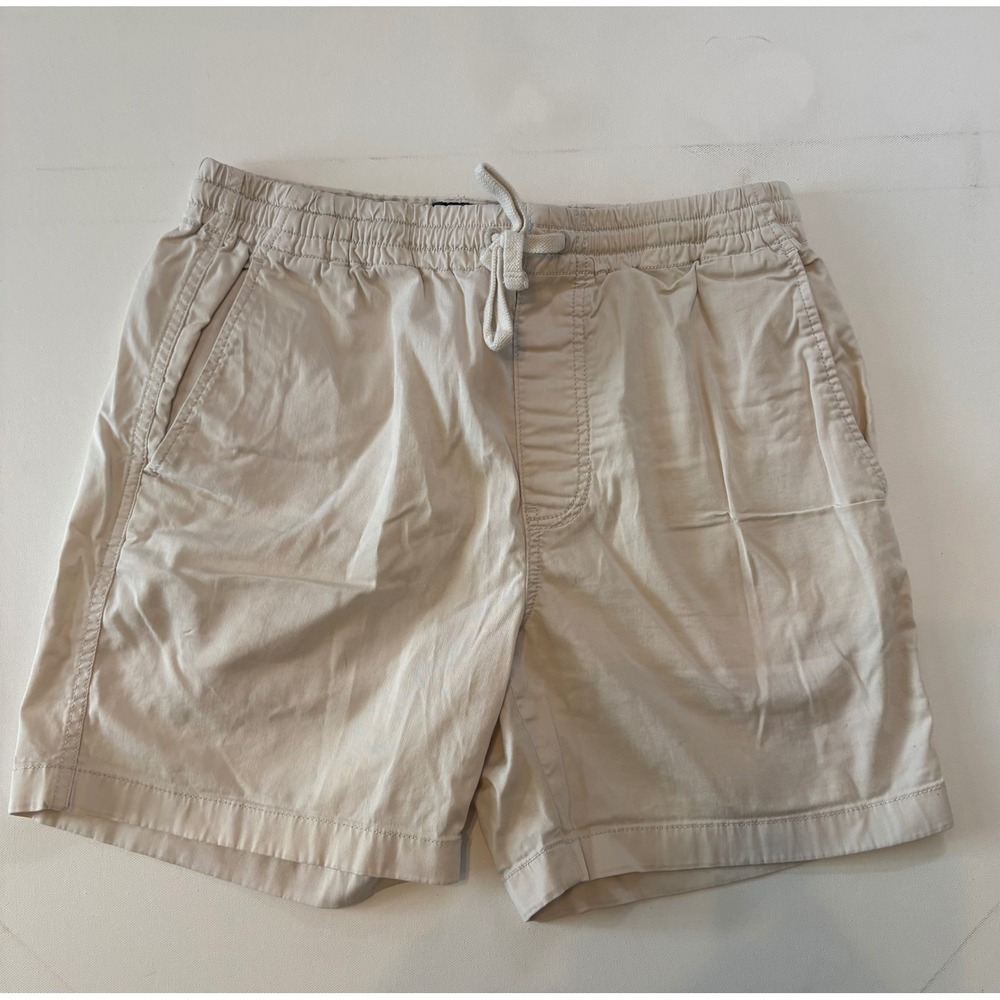 Men's J. Crew Ivory 6" Shorts Size Small